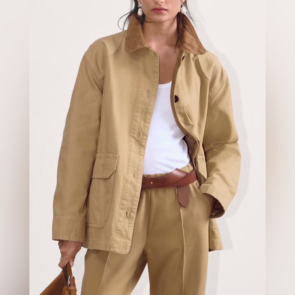 NWT Everlane Barn Jacket in Cornstalk - Large